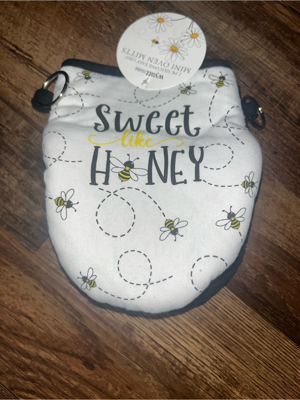 Sweet Like Honey Bee Oven Mitts